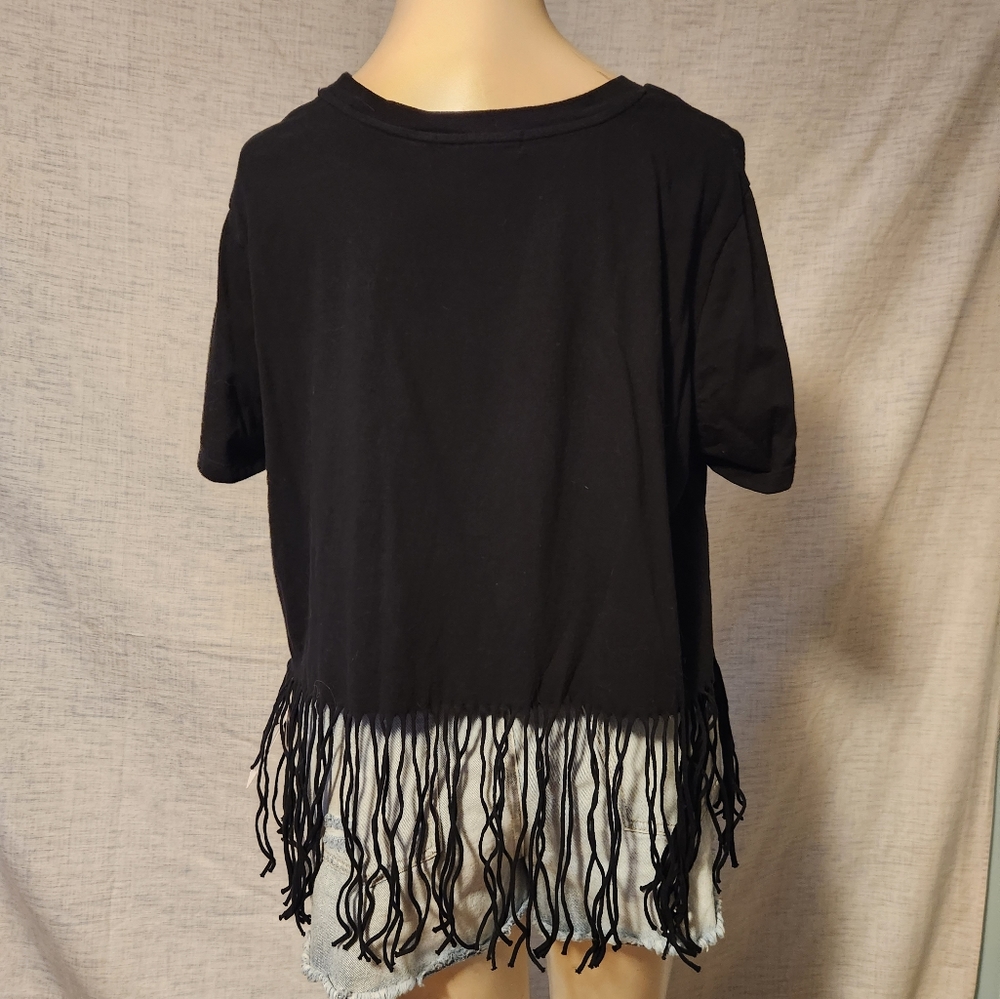 West coast motorcycle fringe tshirt - Picture 3 of 4